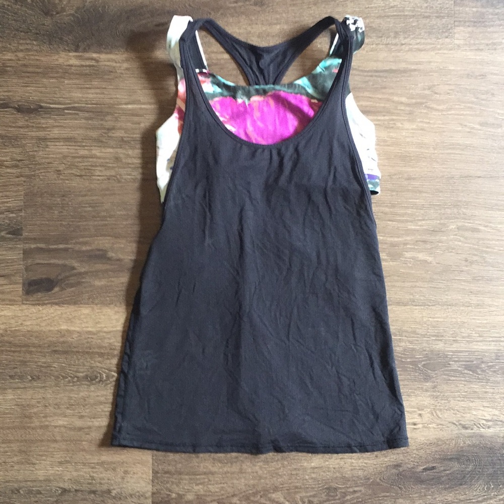 Lululemon Twist Tank Black Sz 4